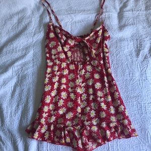 Shein daisy romper